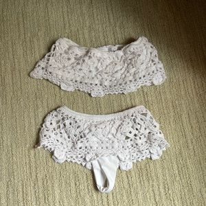 Andi Bargus Swimwear Set (2 tops and one bottom)